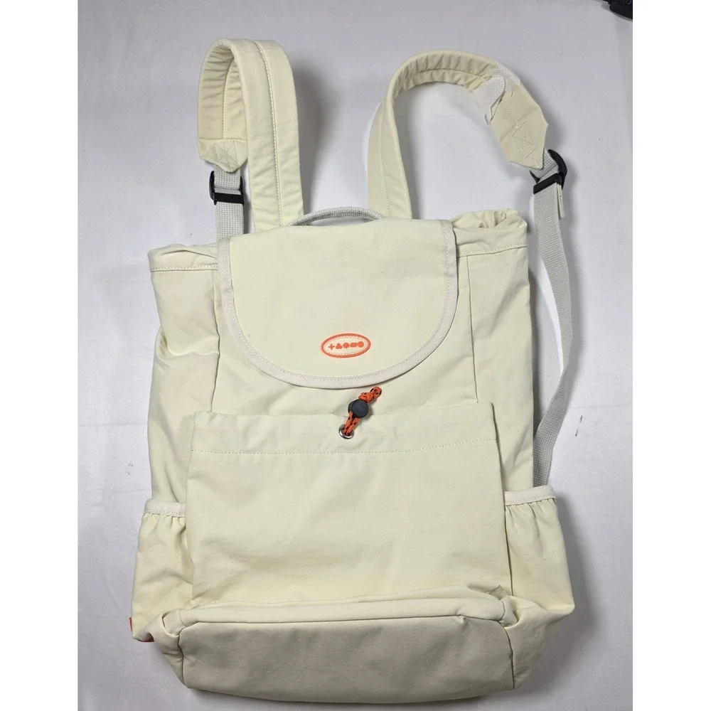 BTS Permission to Dance On Stage Official Backpack Cream Orange K-pop Merch Bag